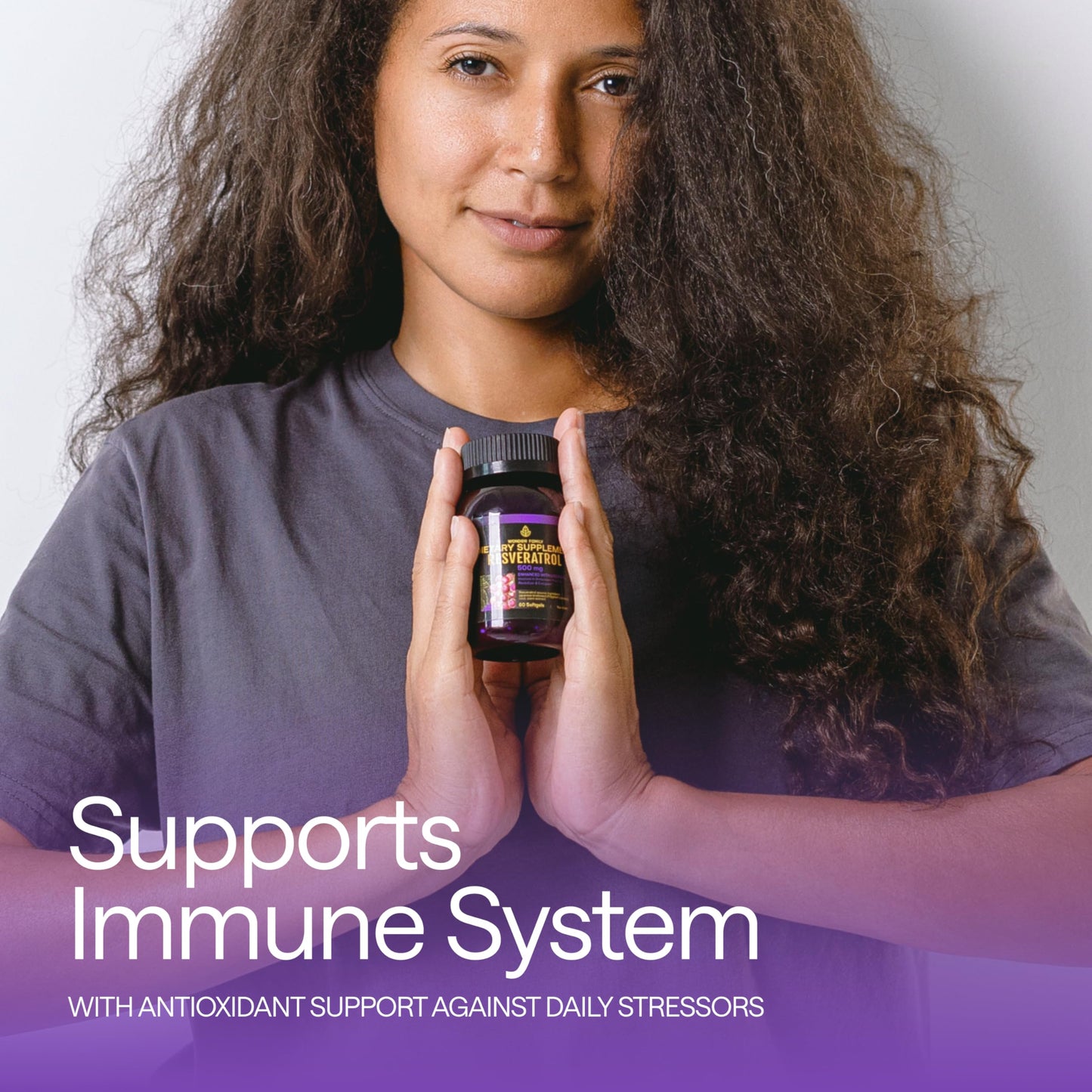 Resveratrol Supplement 500mg – 98% Trans Resveratrol 1000mg Organic Complex – NAD Resveratrol Antioxidants & Anti Aging Supplement for Heart Health, Memory Lift, Wellness Formula, Healthy Cell Support