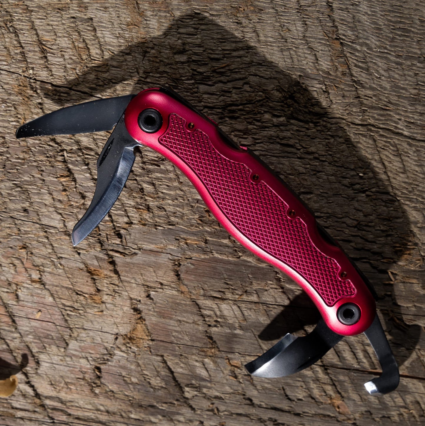 FLEXCUT Spoon Carvin Jack 2.0, Portable Pocket Knife for Wood Carving with 4 Blades, Made in the USA | JKN296