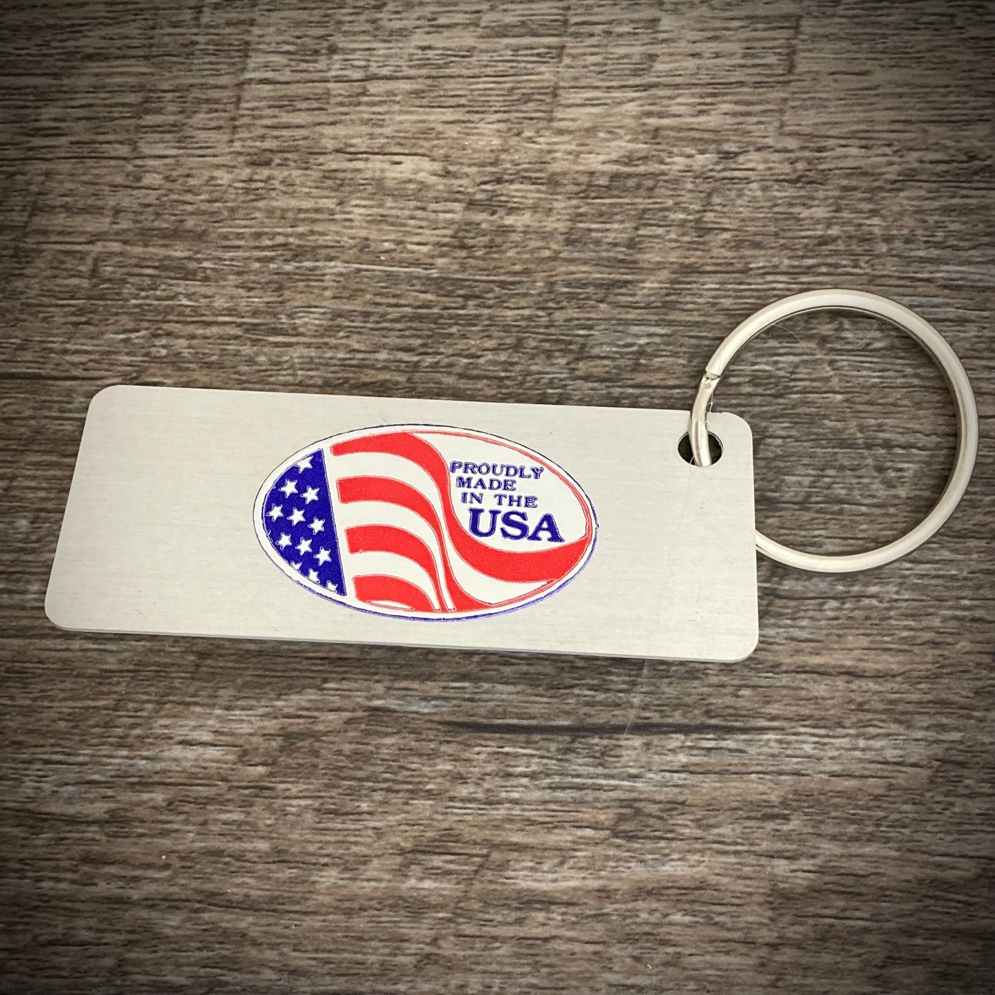 #1 Dad Keychain, Made in USA keychain, Fathers Day gift, Dad bag tag, number one Dad keychain, Fathersday gift, gift for Fathers