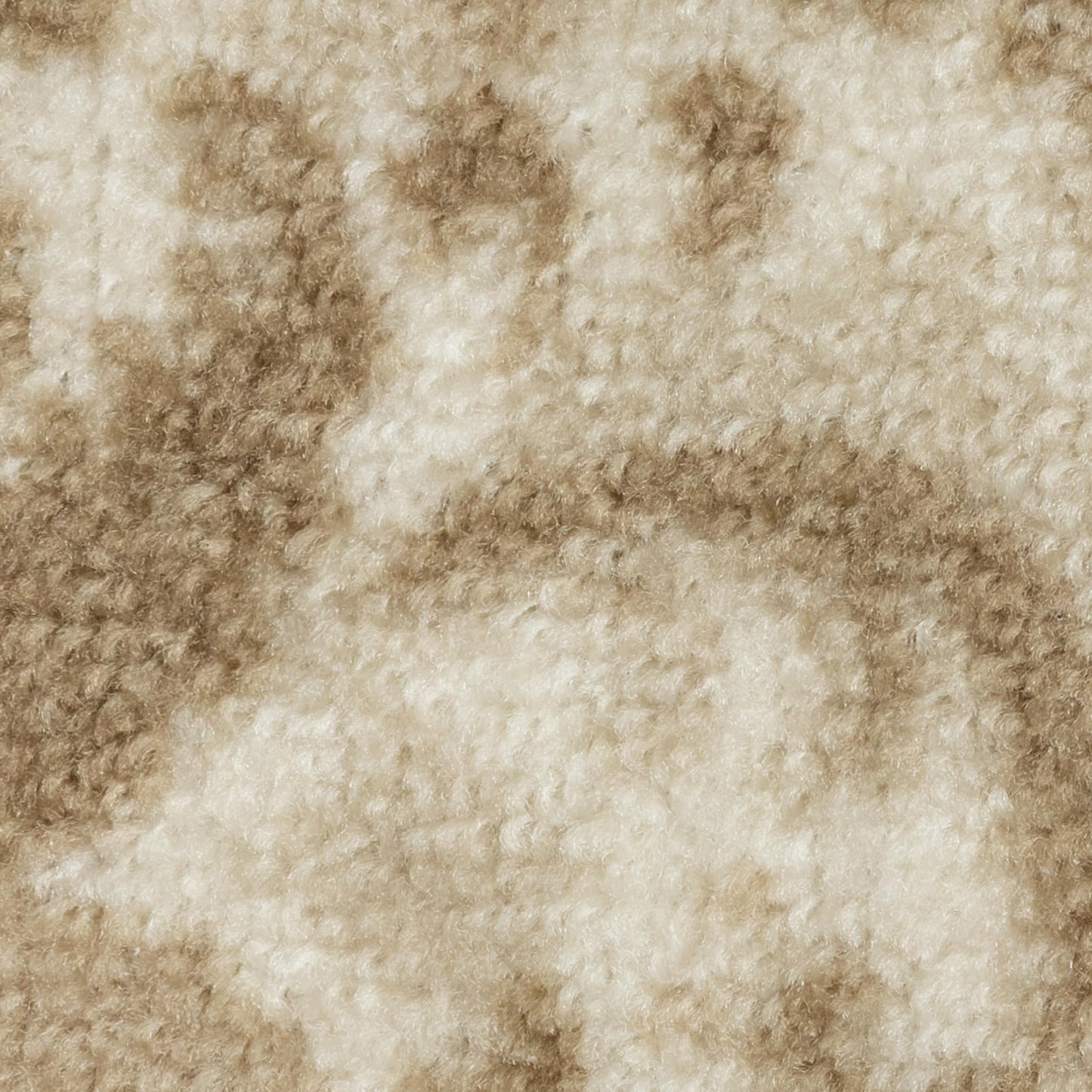 Maples Rugs Vivian Medallion Runner Rug - Made in USA - Washable, Non Slip, Indoor Carpet for Hallway, Kitchen, and Laundry Room, 1'8 x 5'', Beige