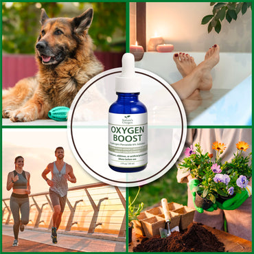 Nature’s Oxygen Food Grade Hydrogen Peroxide 6% Solution, 2 fl oz Dropper Bottle, No Added Stabilizers, Made in USA