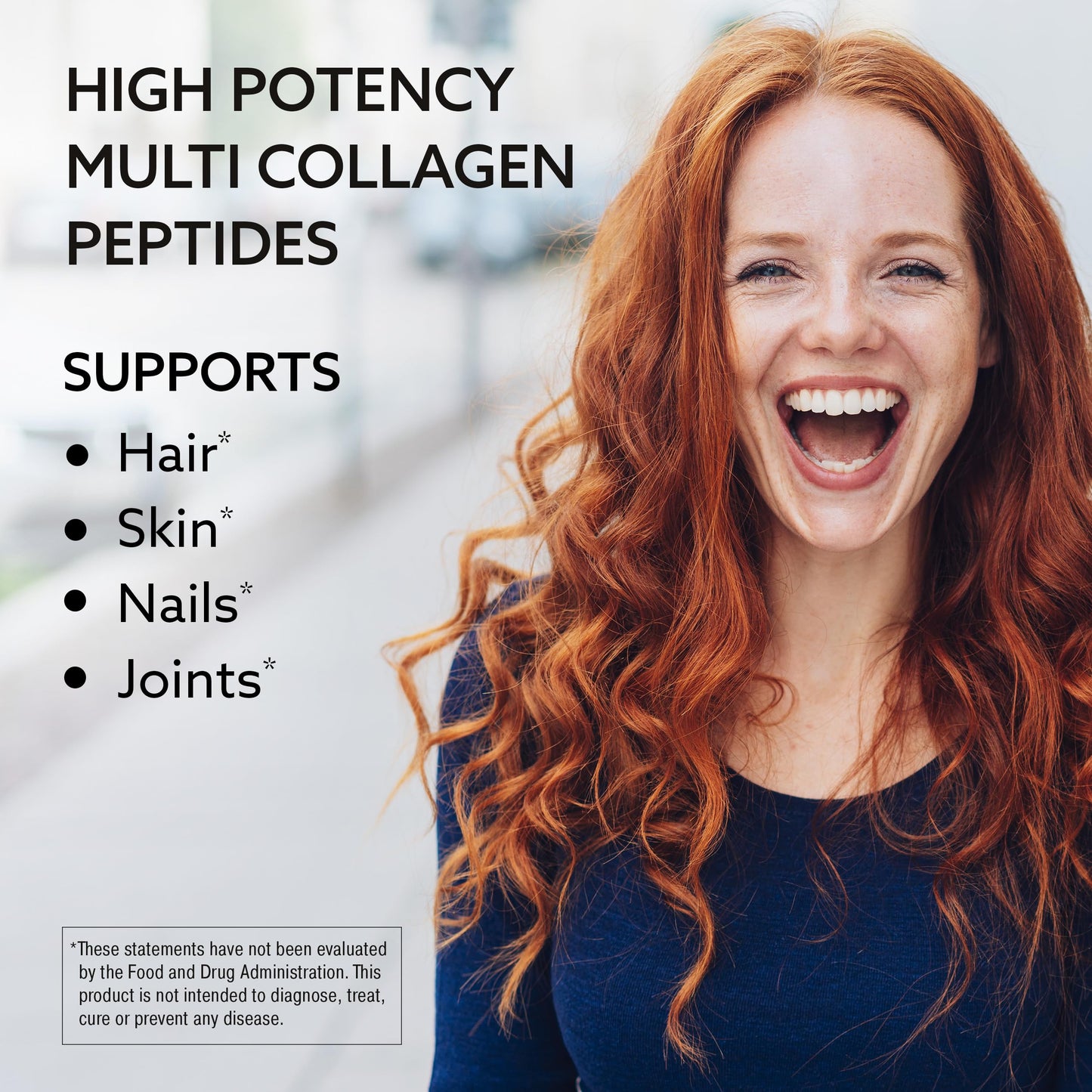 AMPLICELL Multi Collagen Peptides Powder – Hydrolyzed Protein Supplement with Type 1 & 3 – Grass Fed, Unflavored, Keto & Paleo Friendly – Hair, Skin, Nails, Joints for Women & Men – 41 Servings