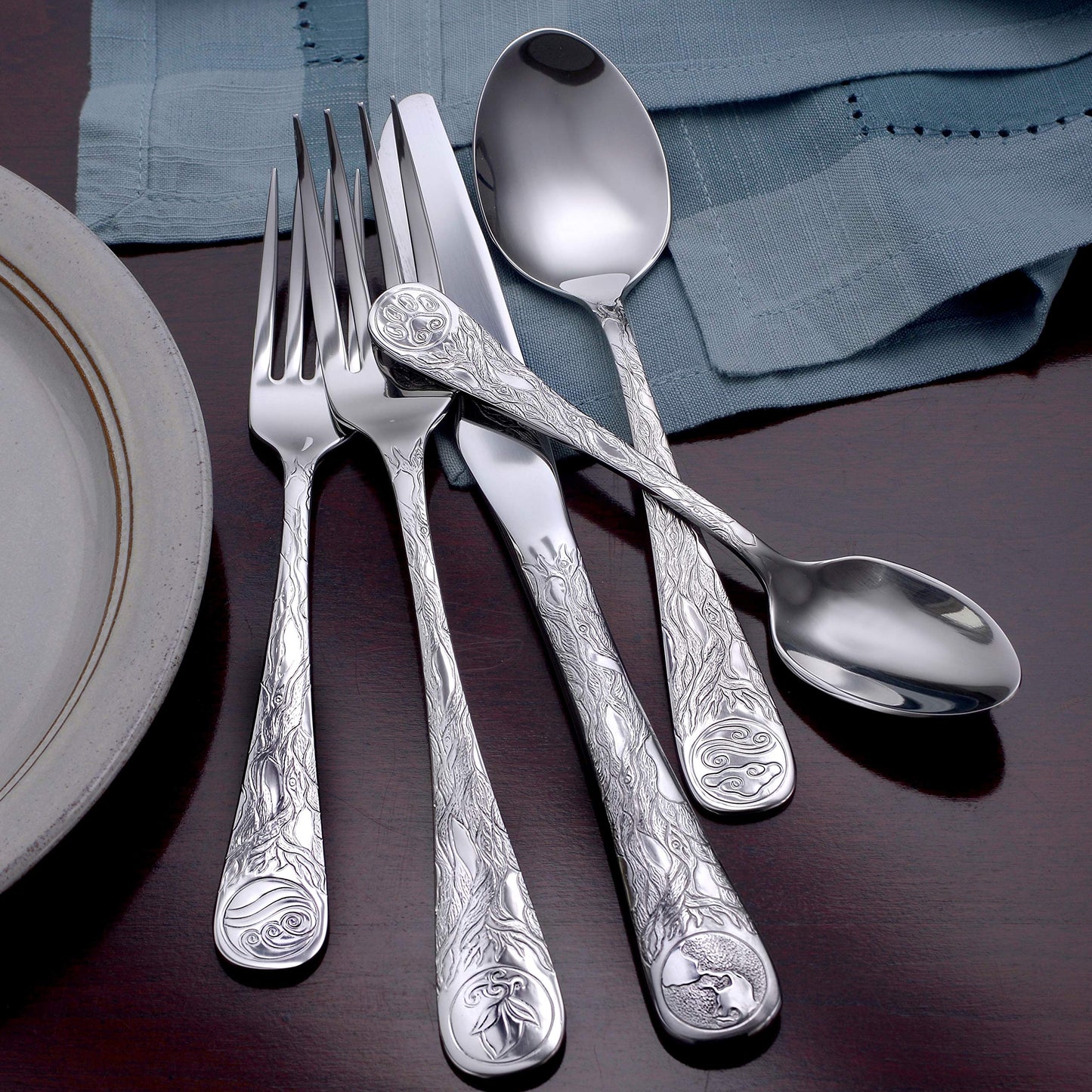 Liberty Tabletop Earth 45pc Set Service For 8 Serving Set Included MADE IN USA