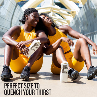 Boxed Water 16.9 oz. (24 Pack) – Purified Drinking Water in 92% Plant- Based Boxes – 100% Recyclable, BPA-Free, Refillable/Reusable Cartons – More Sustainable than Plastic Bottled Water