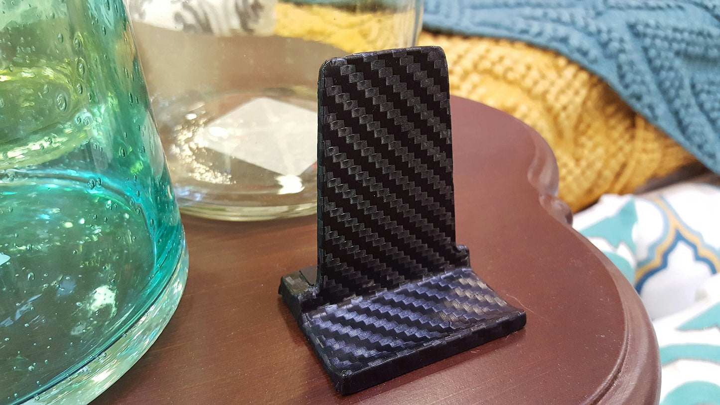 PhoneStand’s Black Universal Desktop Cell Phone Holder Ideal for All Smartphones (Made in The USA)