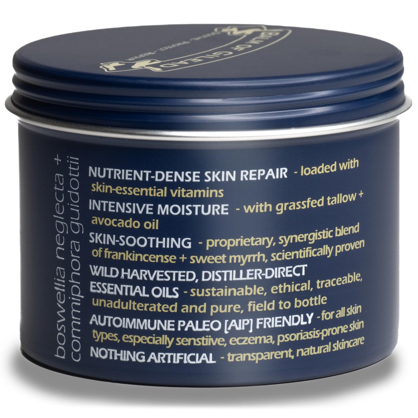 BALM OF GILEAD Foot Healing Cream β Frankincense & Sweet Myrrh Moisturizer for Sensitive Skin - Relieving Foot Therapy & Diabetic Skin Healing - Deeply Nourishing & Synergistic Cream