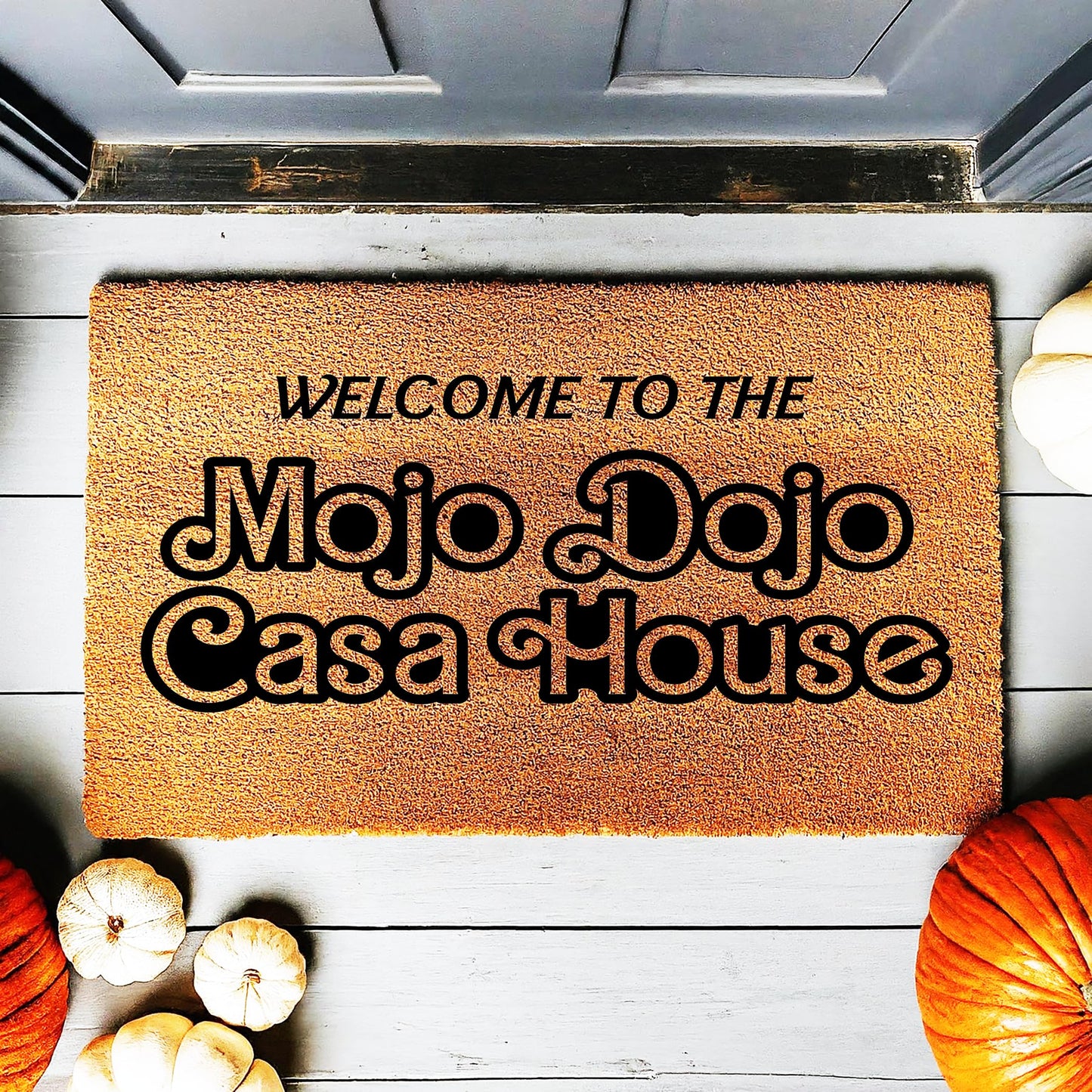 Welcome to The Mojo Dojo Casa House Doormat | Welcome Door Mat | New Home Gift | Movie Doormat | Home Decor | Closing Gift | Front Door | Made in the USA stk1977