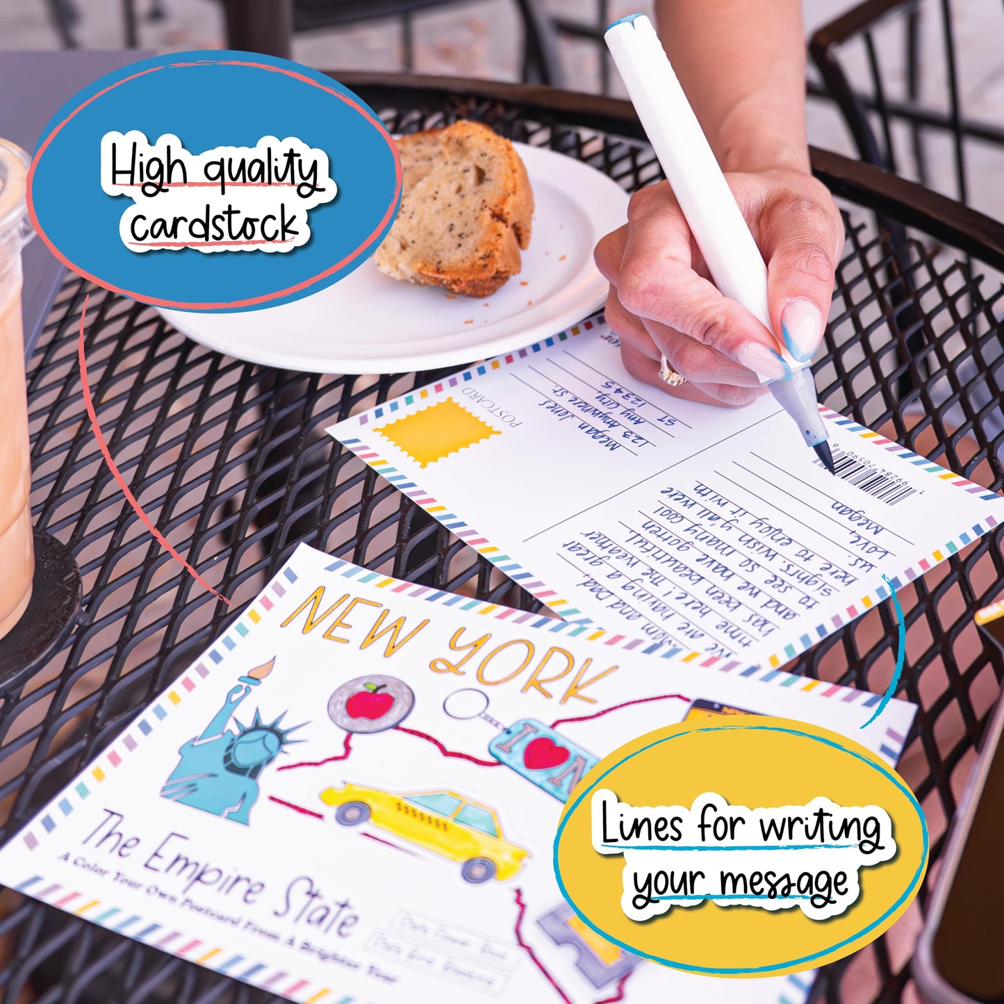 A Brighter Year Roadtrip Trinkets Deluxe Spiral Coloring and Sticker Book