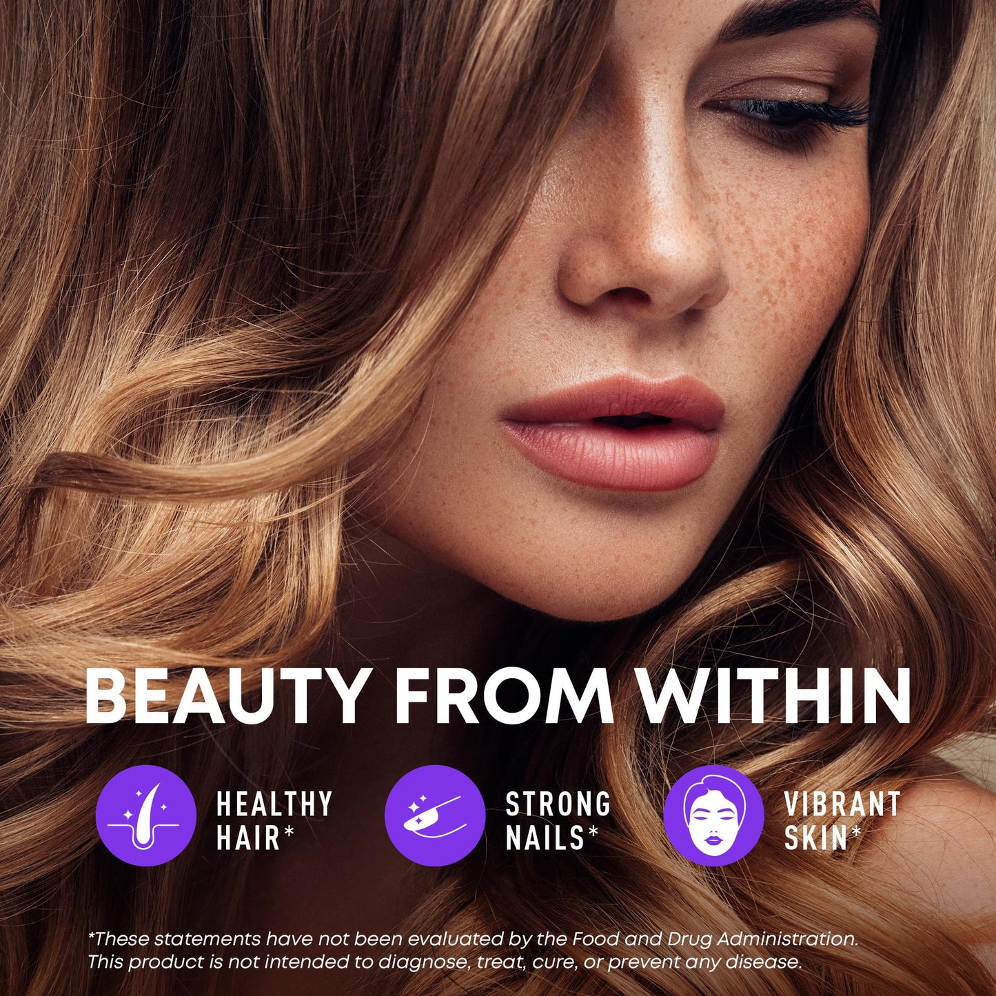 SimplyVital Liquid Biotin & Collagen - Hair, Skin & Nails Vitamins with Biotin 10000mcg & Collagen Peptides - Made in USA - Liquid Collagen for Healthy Skin & Hair Growth Support - 2 fl oz
