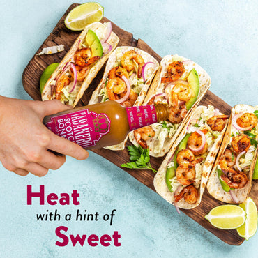 Tabañero Scotch Bonnet Pepper Hot Sauce, 5 oz Bottle, All-Natural Gourmet Heat, Perfect for Tacos, Wings, Eggs, Gluten-Free, Vegan, Kosher, USA Made,