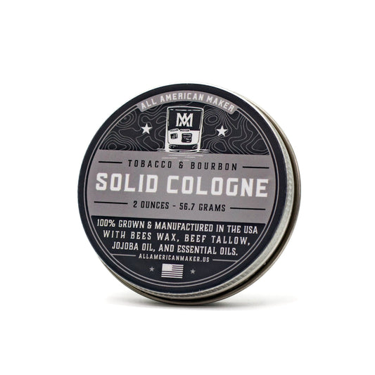 Tobacco & Bourbon : Solid Cologne