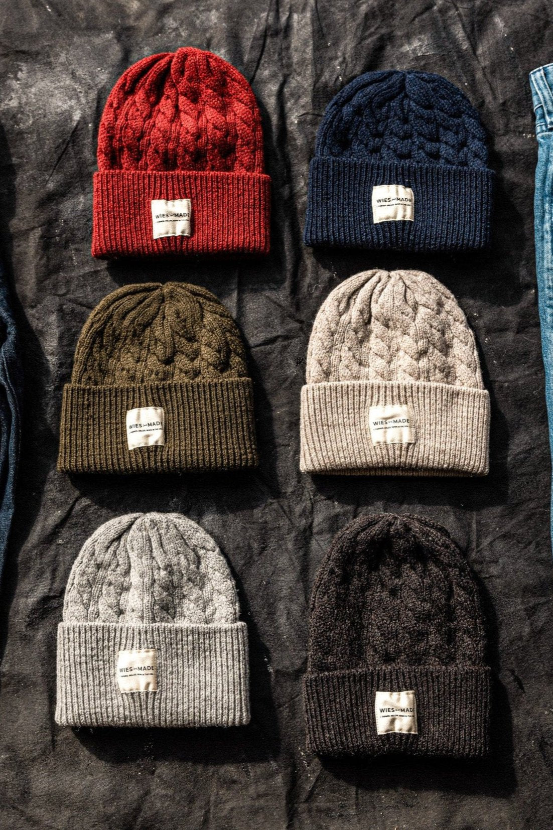 Wool Beanie | 100% American Made - Olive