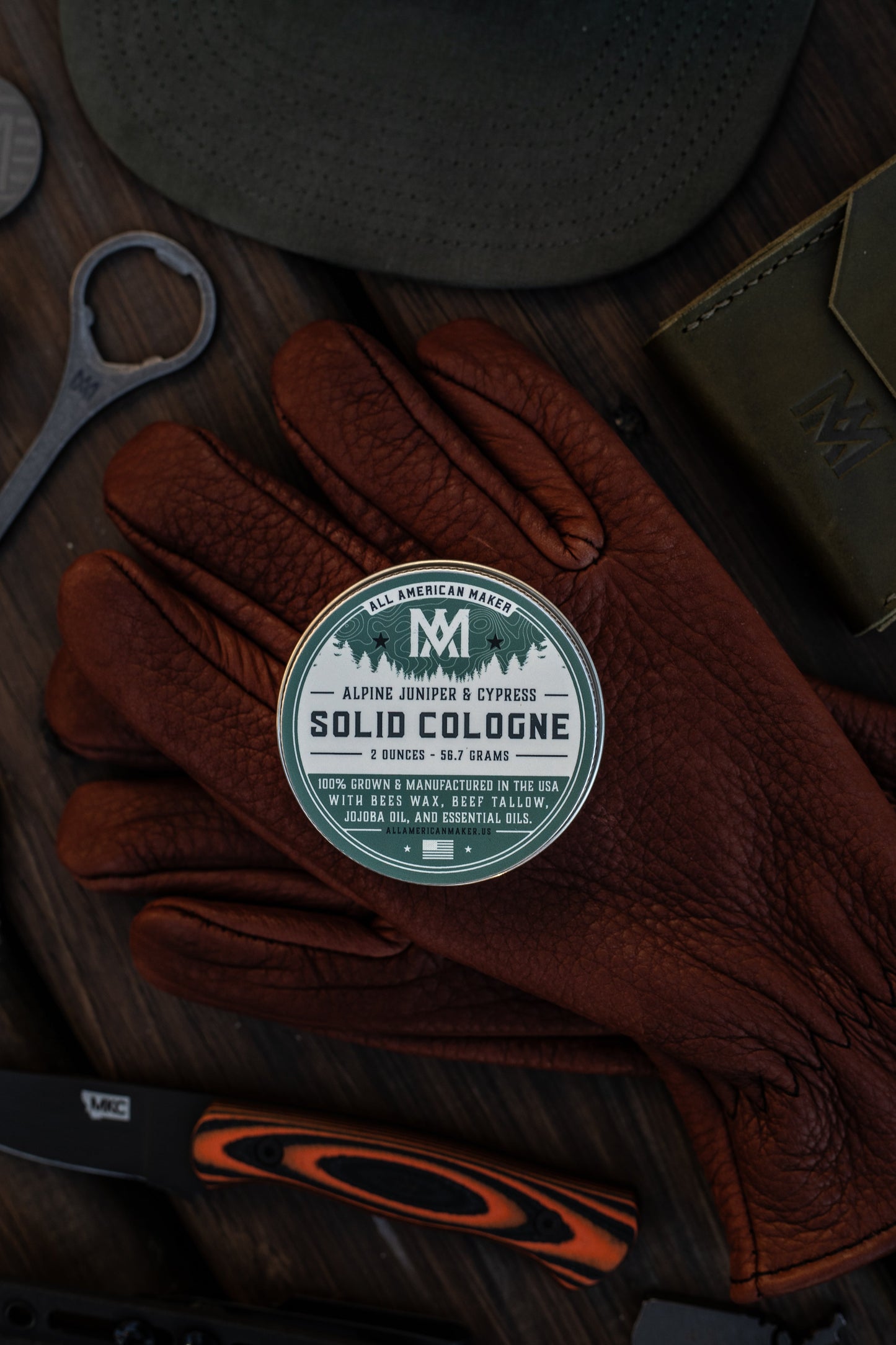 Alpine Juniper & Cypress : Solid Cologne