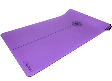 Bean Rubber PU Yoga Mat OMphibian Mat - The Best Non-Slip Eco-Friendly Natural Rubber with wet grip PU surface