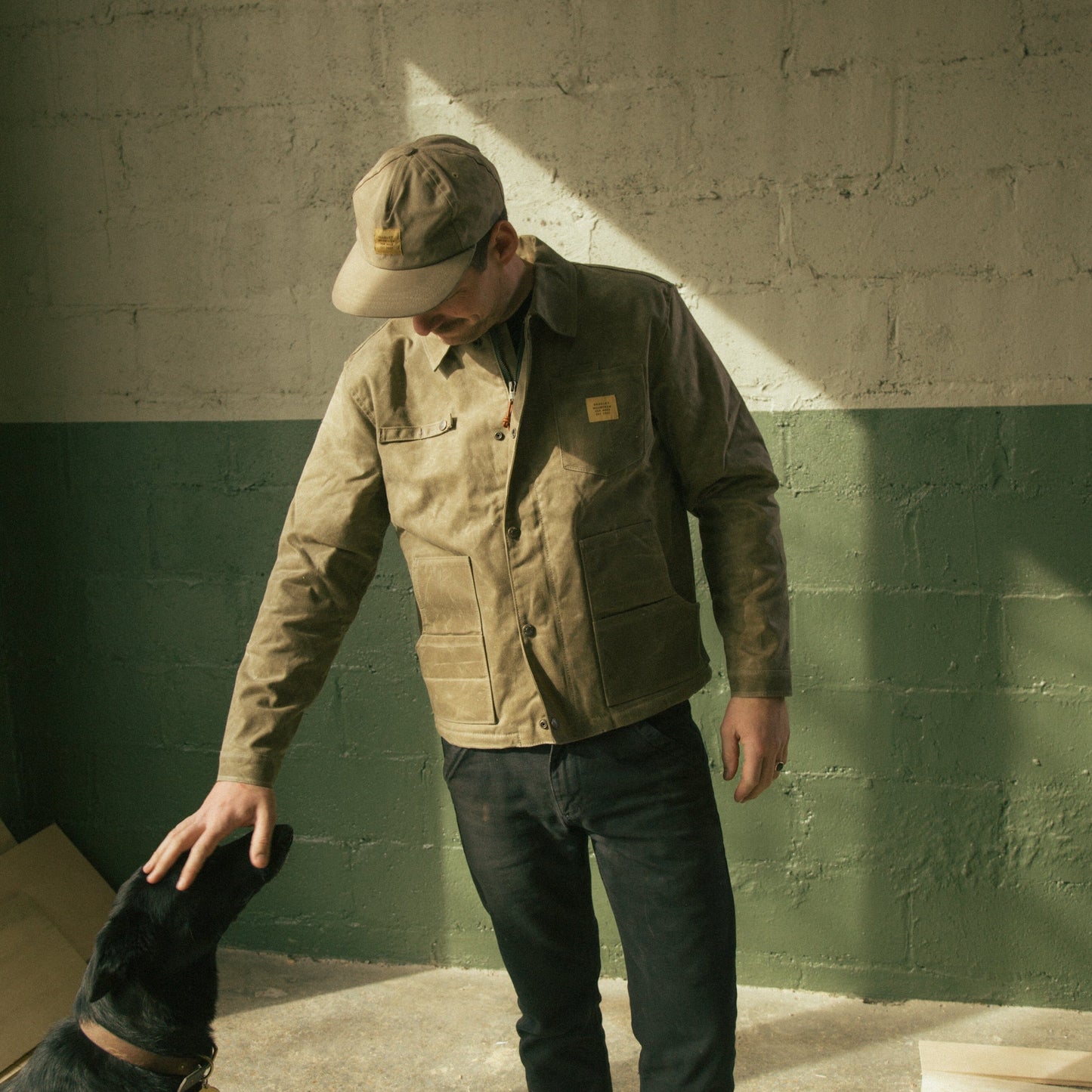 Cabin Jacket w/ Zipper - Field Tan Bradley Mountain