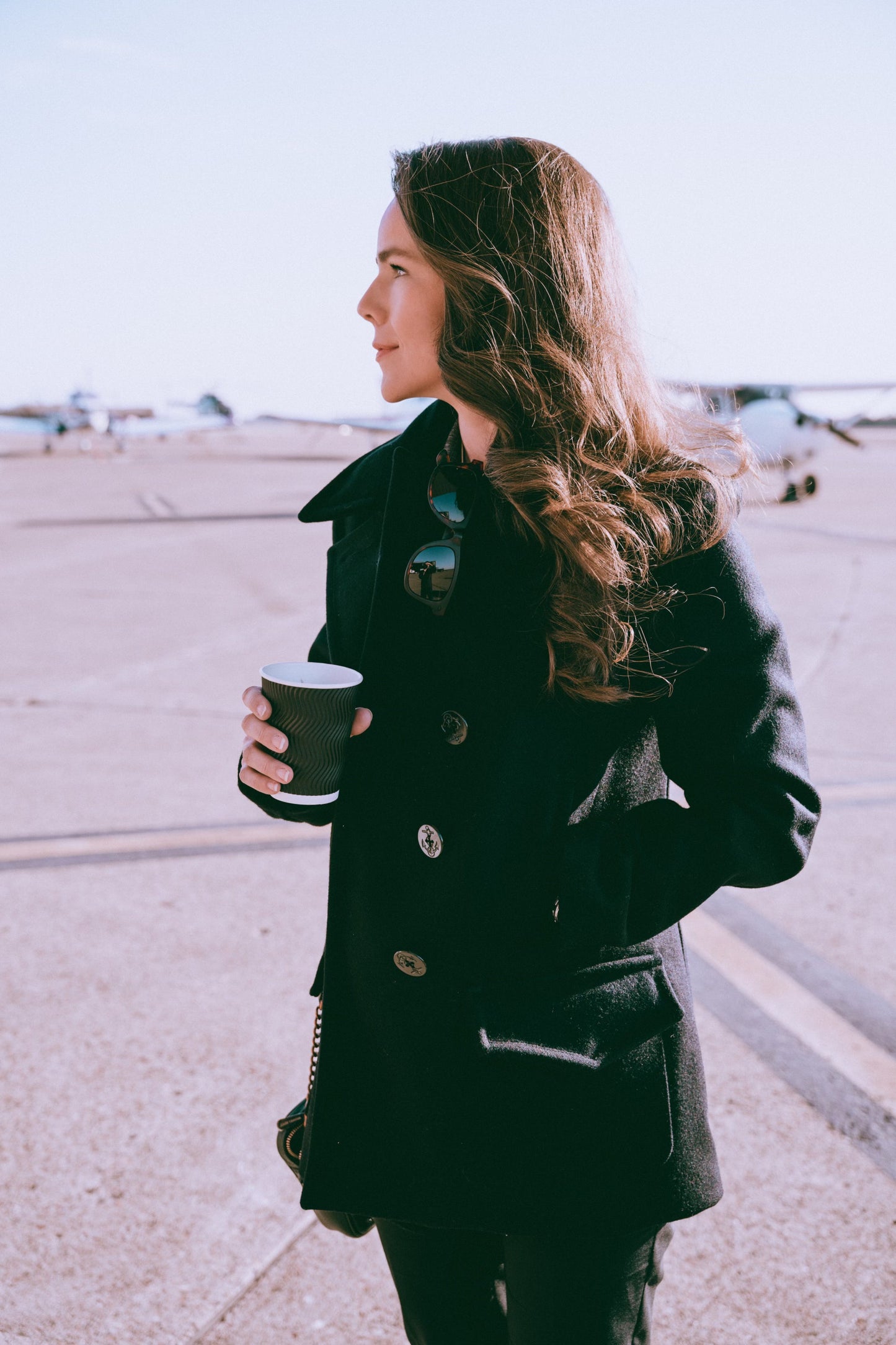 Womens Navy Peacoat W78X002