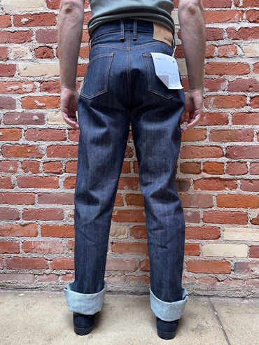 RS-100x Relaxed Straight Indigo Selvedge