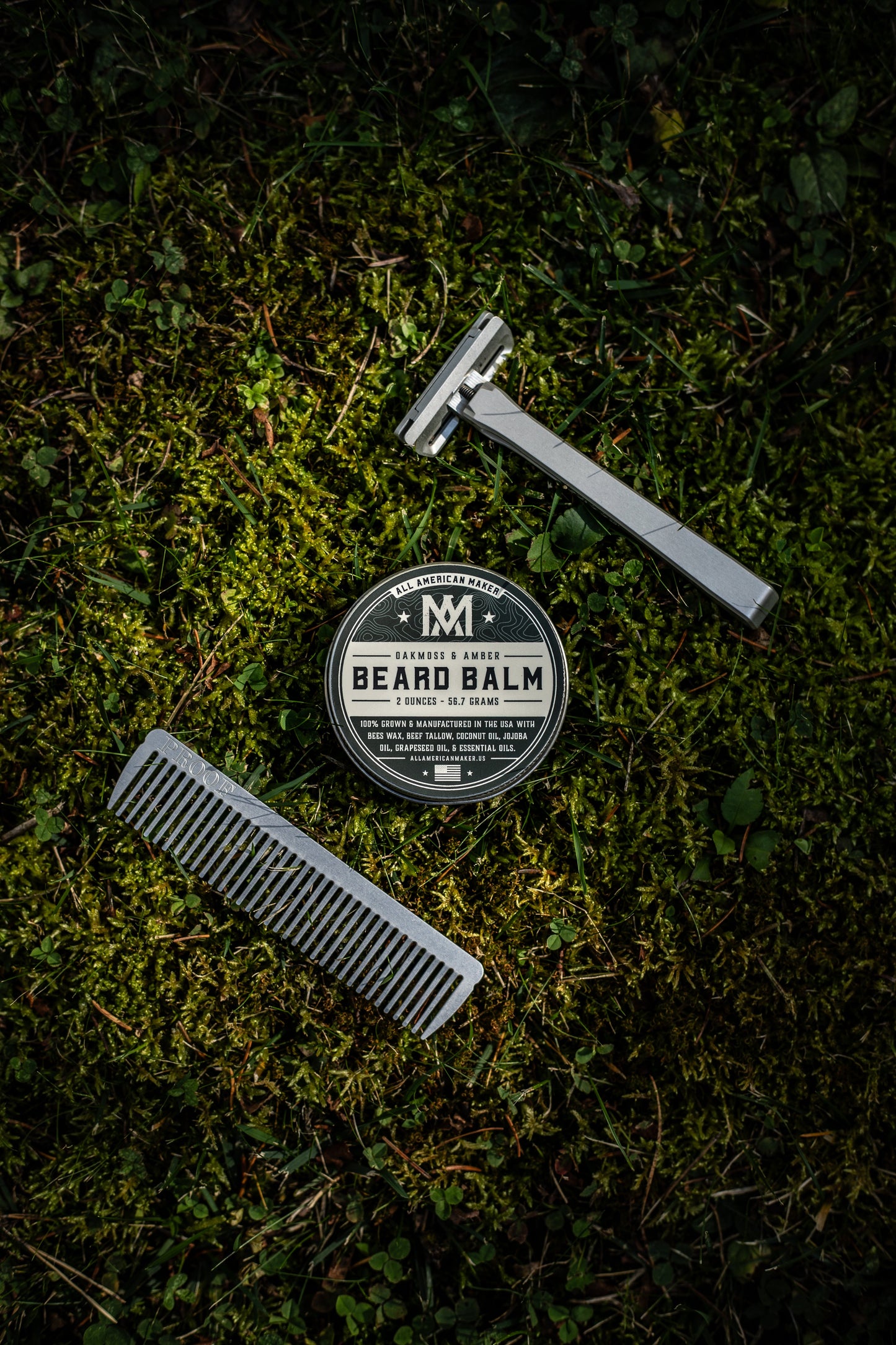 Oakmoss & Amber : Beard Balm