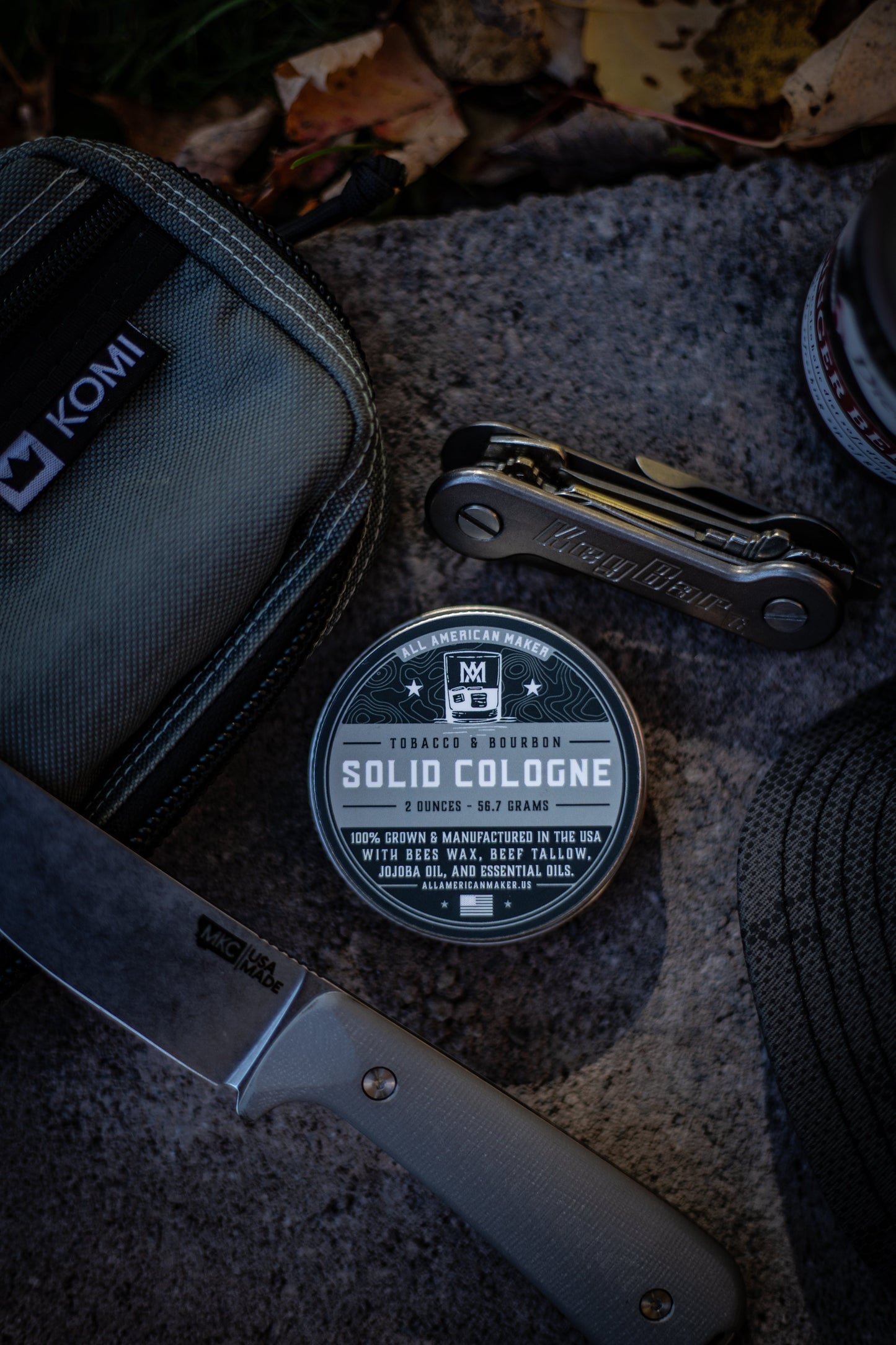 Tobacco & Bourbon : Solid Cologne