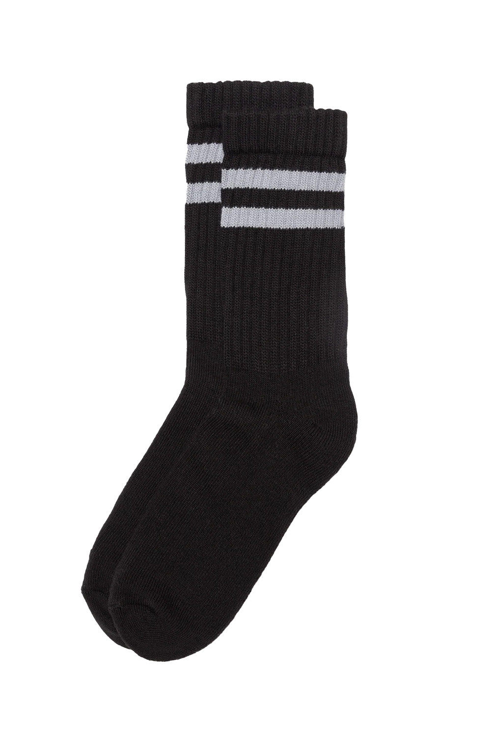american trench retro double stripe black