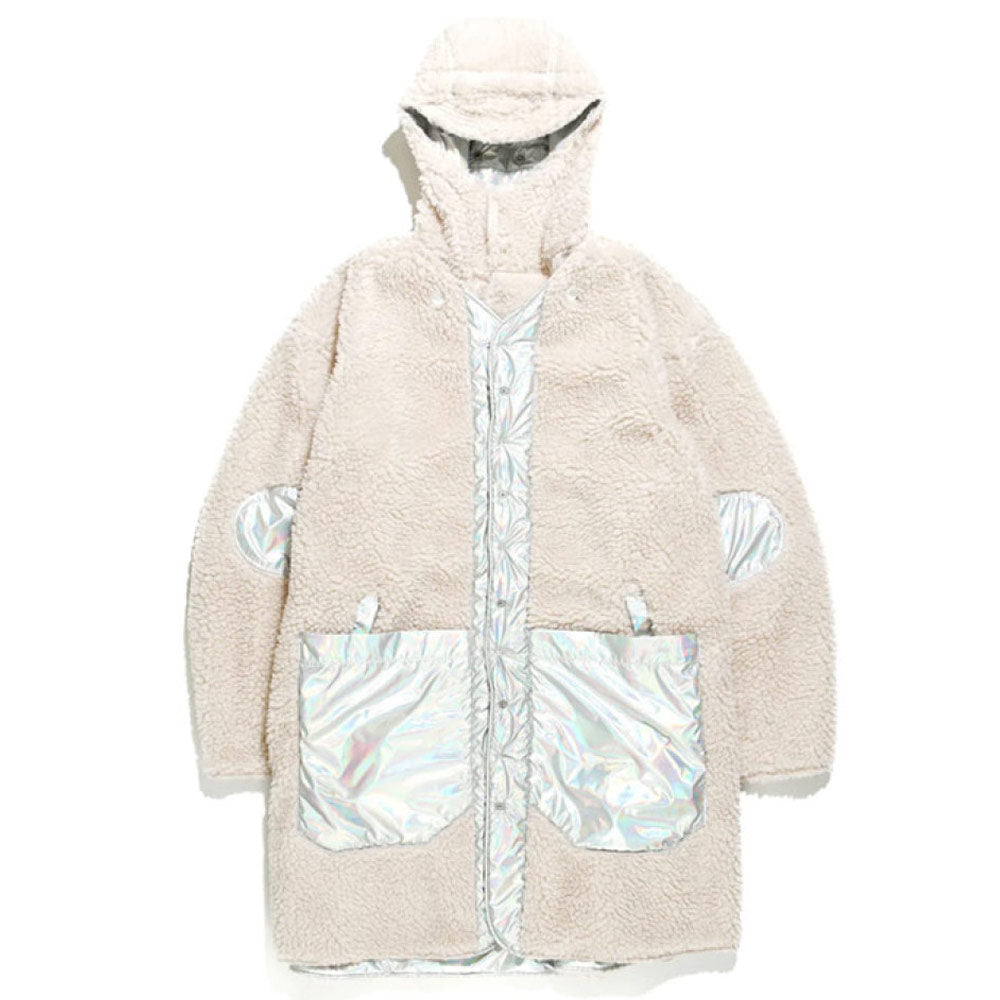 Engineered Garments | Liner Poly Refrective Taffeta Jacket 'Silver'