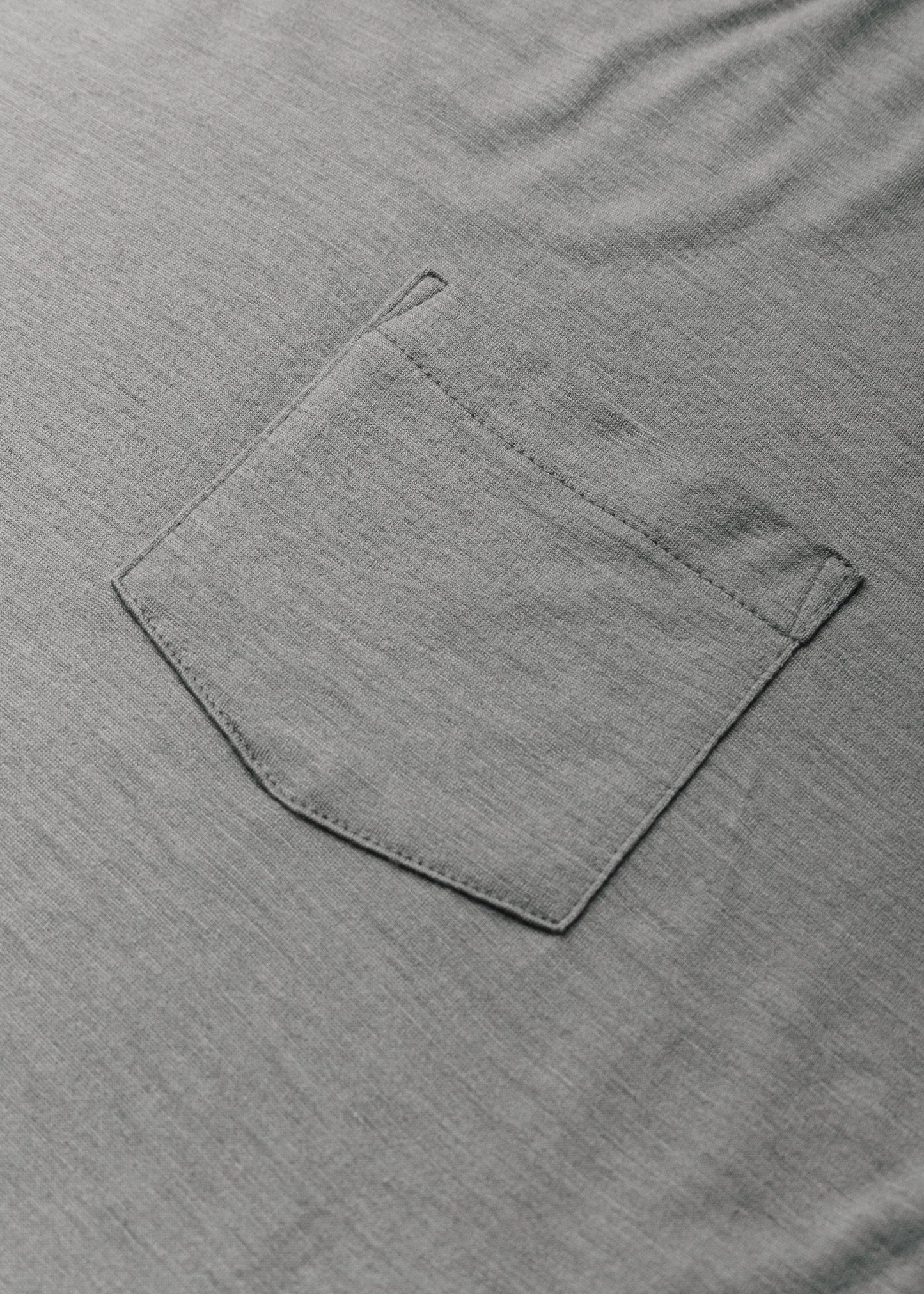 Pinebury Merino Long Sleeve Pocket Tee
