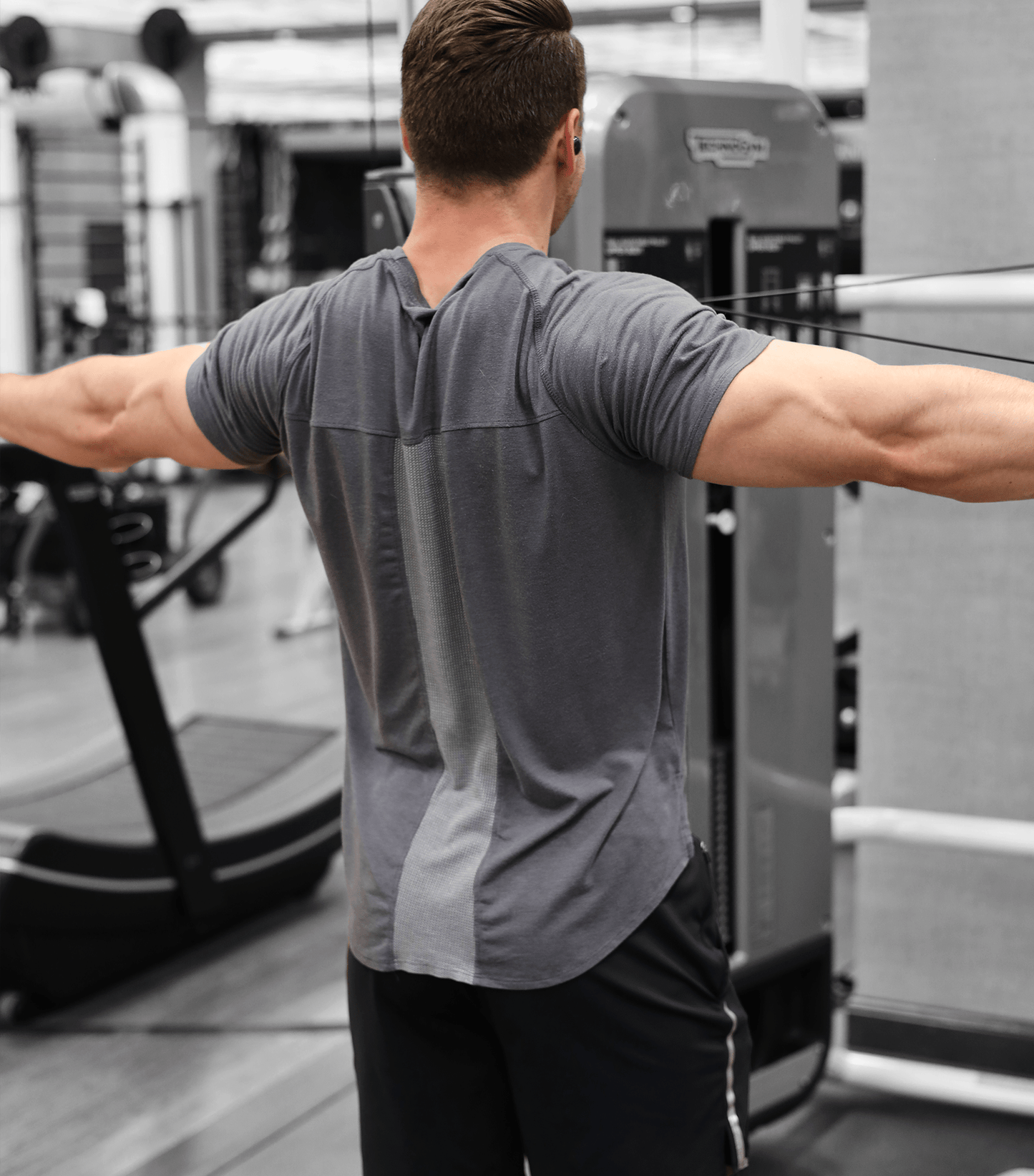 Eucalyptus Mesh Tee - Stone