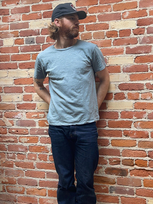 Rolled Tee Short Sleeve Stormy Sea