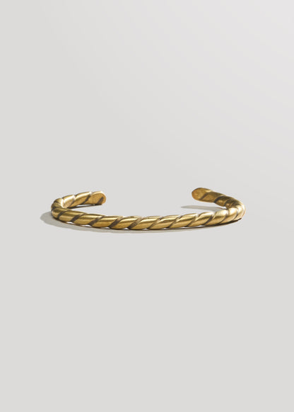 Billy Made For Friends Roped Cuff - Brass or Copper