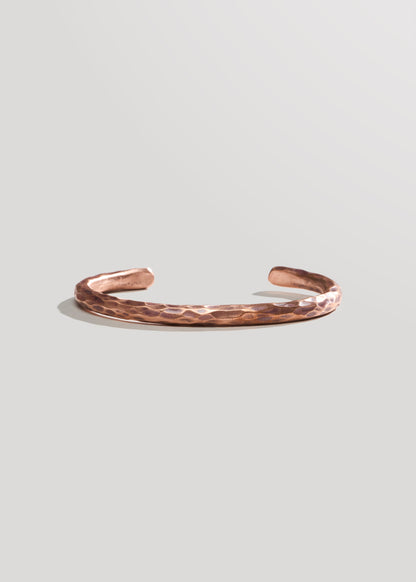 Billy Made For Friends Dinged Cuff - Brass or Copper