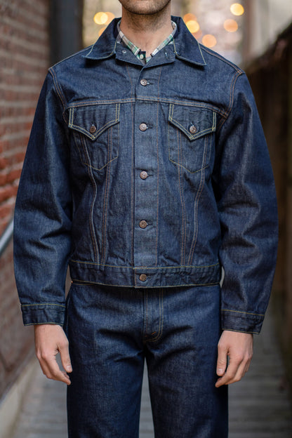 Sugar Cane Lot. No SC11967US - "Made in USA" NOS 14oz Type-III Jacket