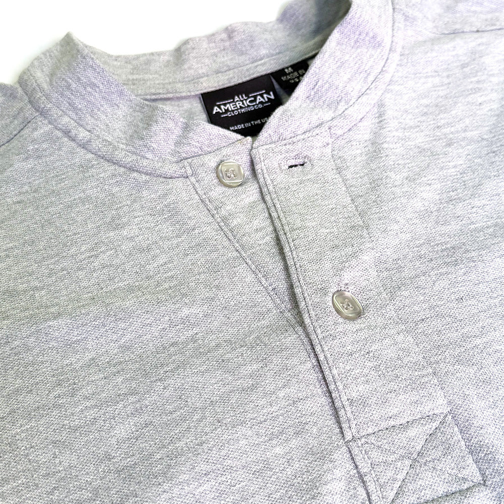 Men's Long Sleeve Henley Shirt