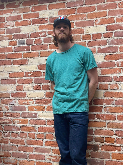 Rolled Tee Short Sleeve Foggy Green