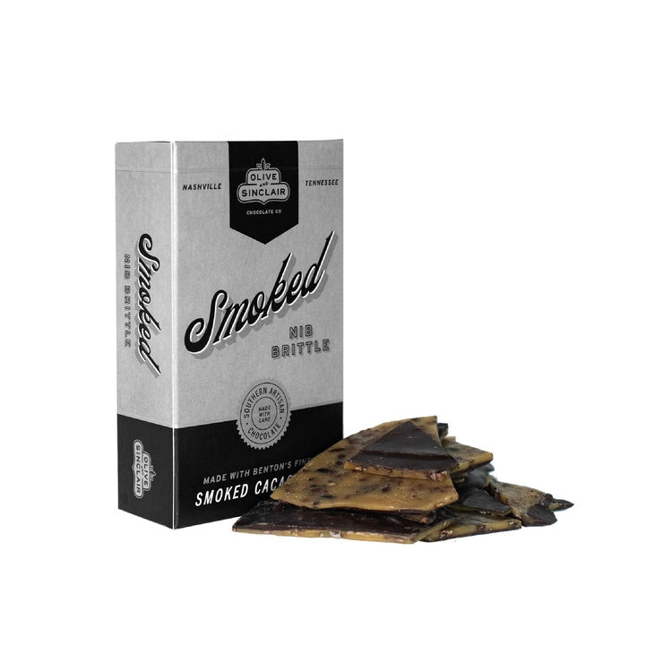 Smoked Nib Brittle | Olive & Sinclair Chocolate