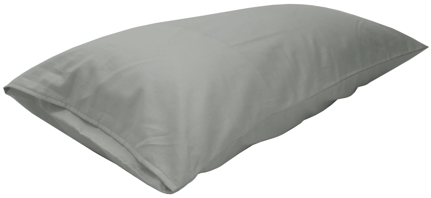 Cotton Sateen Pillow Cover King Gray