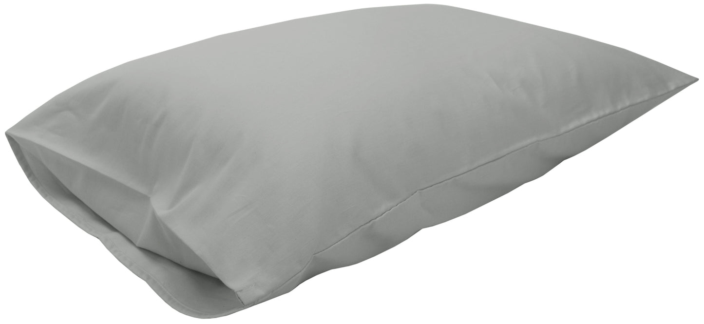 Cotton Sateen Pillow Cover Queen Gray