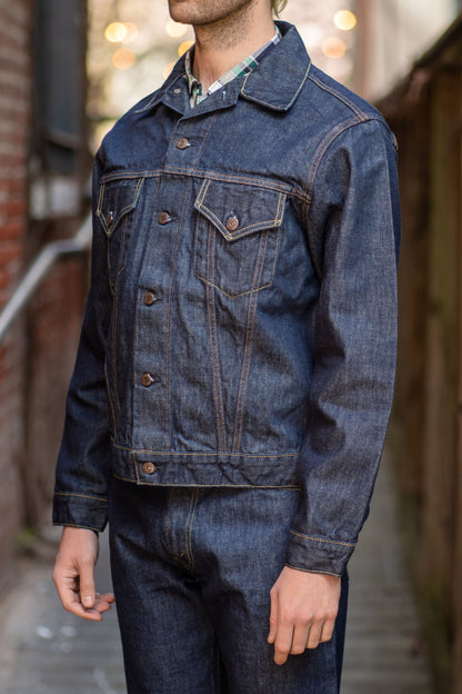 Sugar Cane Lot. No SC11967US - "Made in USA" NOS 14oz Type-III Jacket