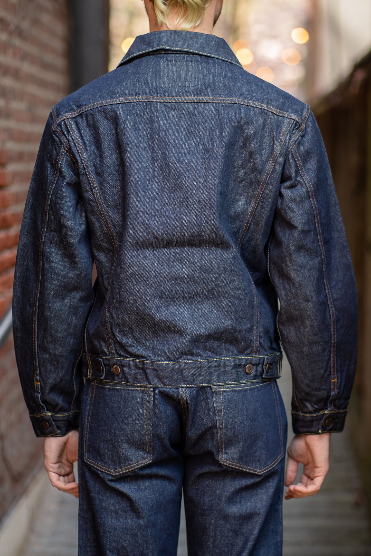 Sugar Cane Lot. No SC11967US - "Made in USA" NOS 14oz Type-III Jacket