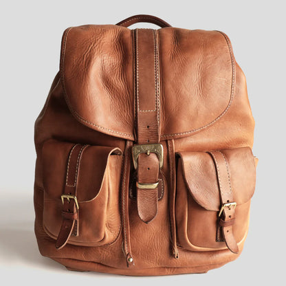 Stone-Washed Rucksack #180 | Coronado Leather