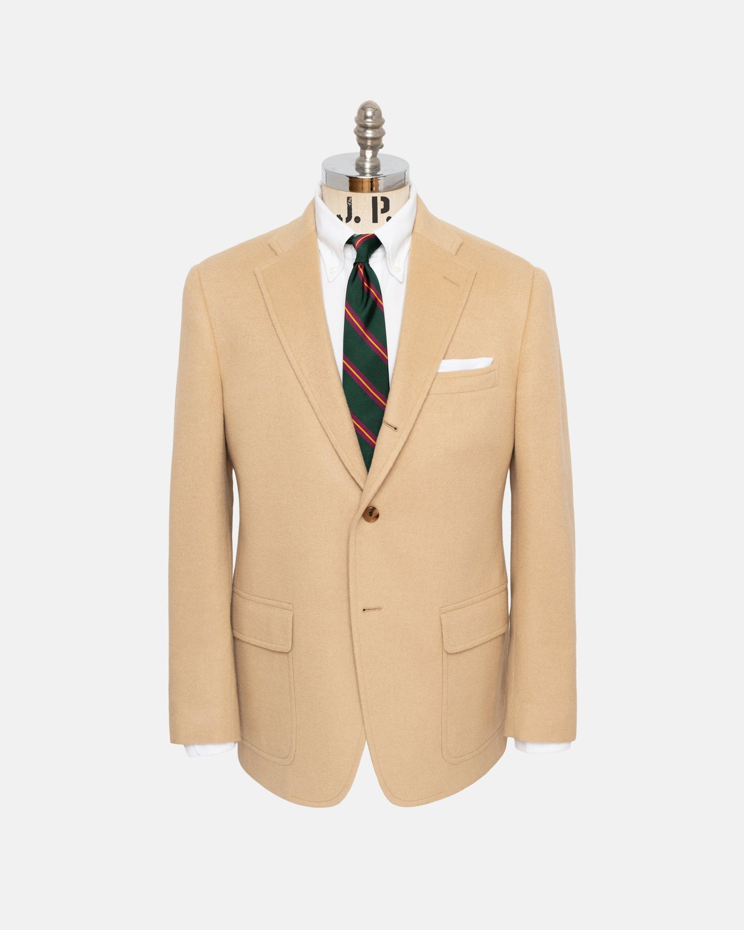 Made-in-USA Tan Pure Camelhair Sport Coat