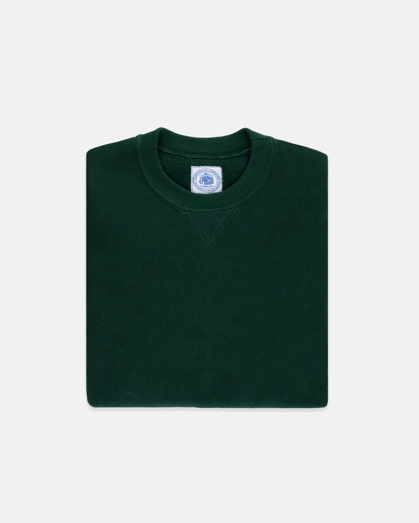 Made-in-USA Green Heavyweight Sweatshirt