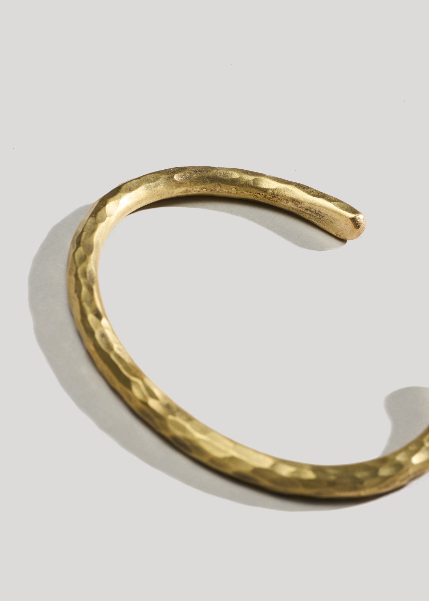 Billy Made For Friends Dinged Cuff - Brass or Copper