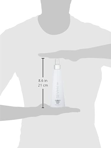 SEVEN Hair Care CUBICA TOUSLE Texture Hair Spray for Women & Men, Dry Wax Hairspray for Volume, Body + Beachy Waves, ProVitamin B5, Green Tea, Sunflower Seed + Jojoba, Cruelty Free, Made in USA, 8 oz