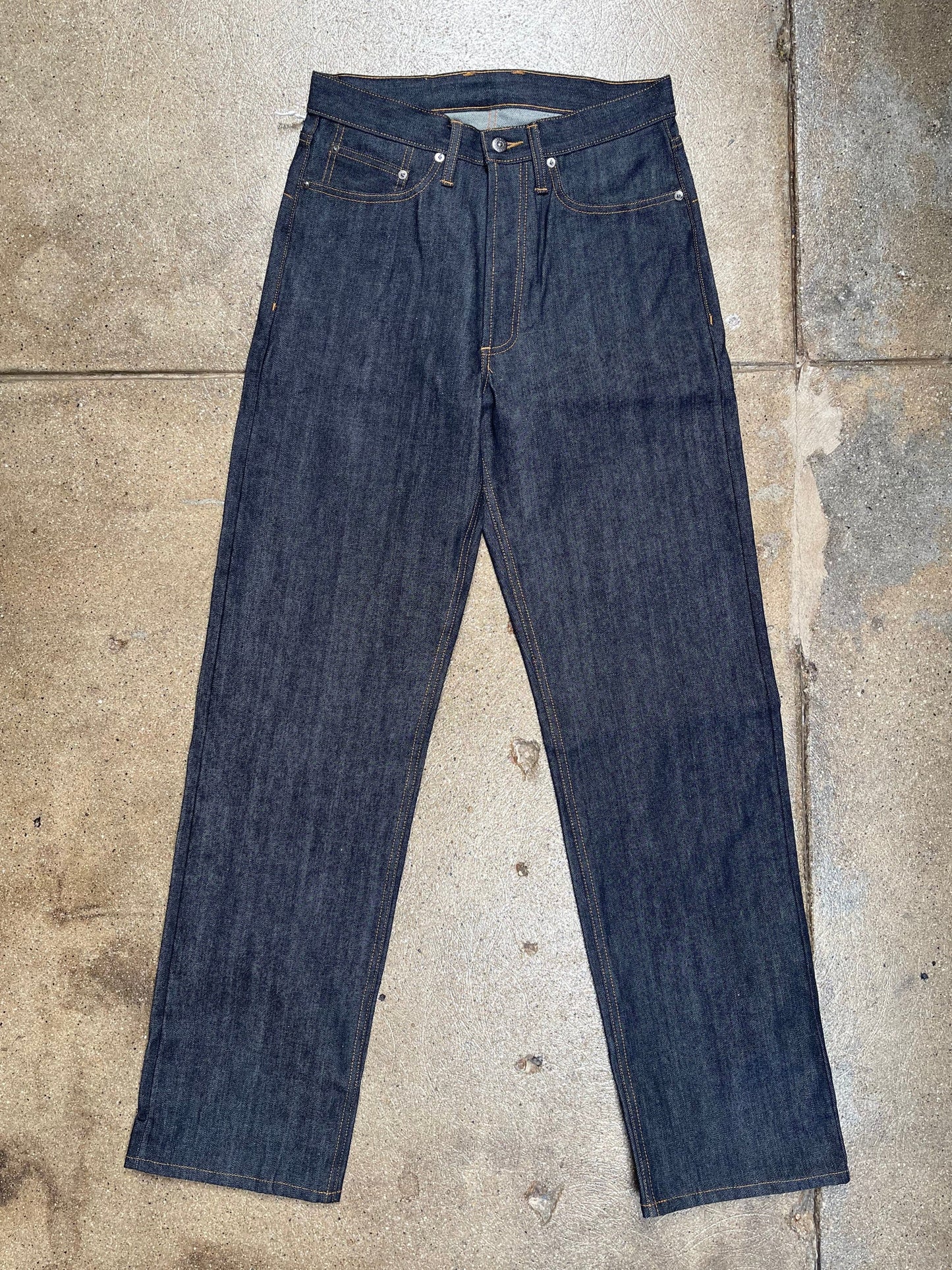 RS-100x Relaxed Straight Indigo Selvedge