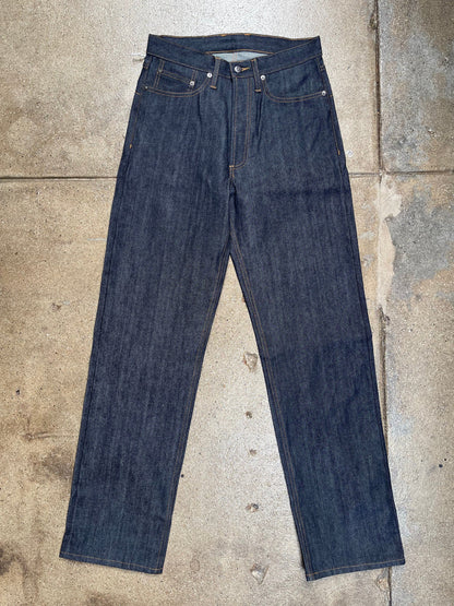 RS-100x Relaxed Straight Indigo Selvedge