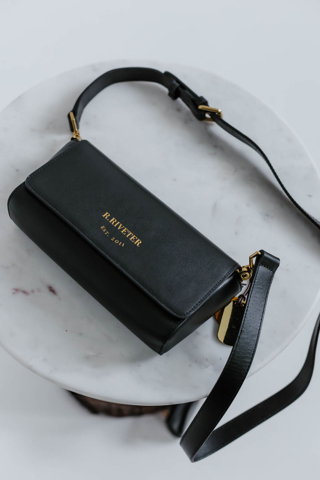 Hedy  | Black Leather