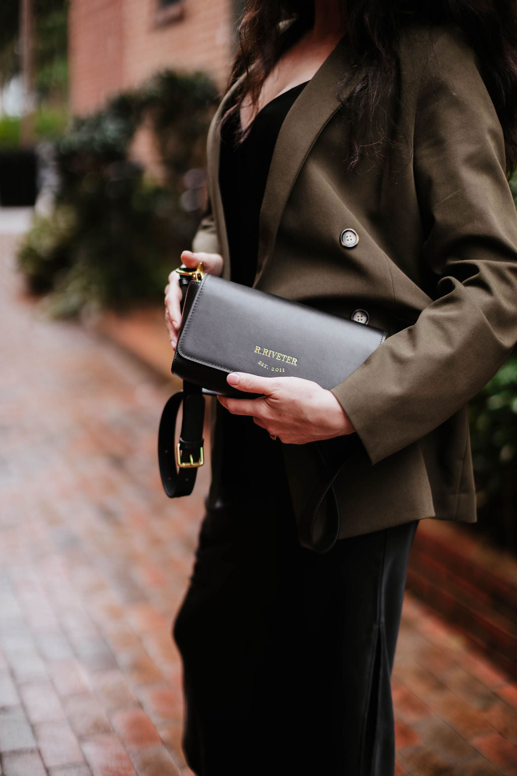 Hedy  | Black Leather