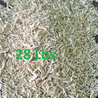 28 pounds lbs hemp hurd for hempcrete construction