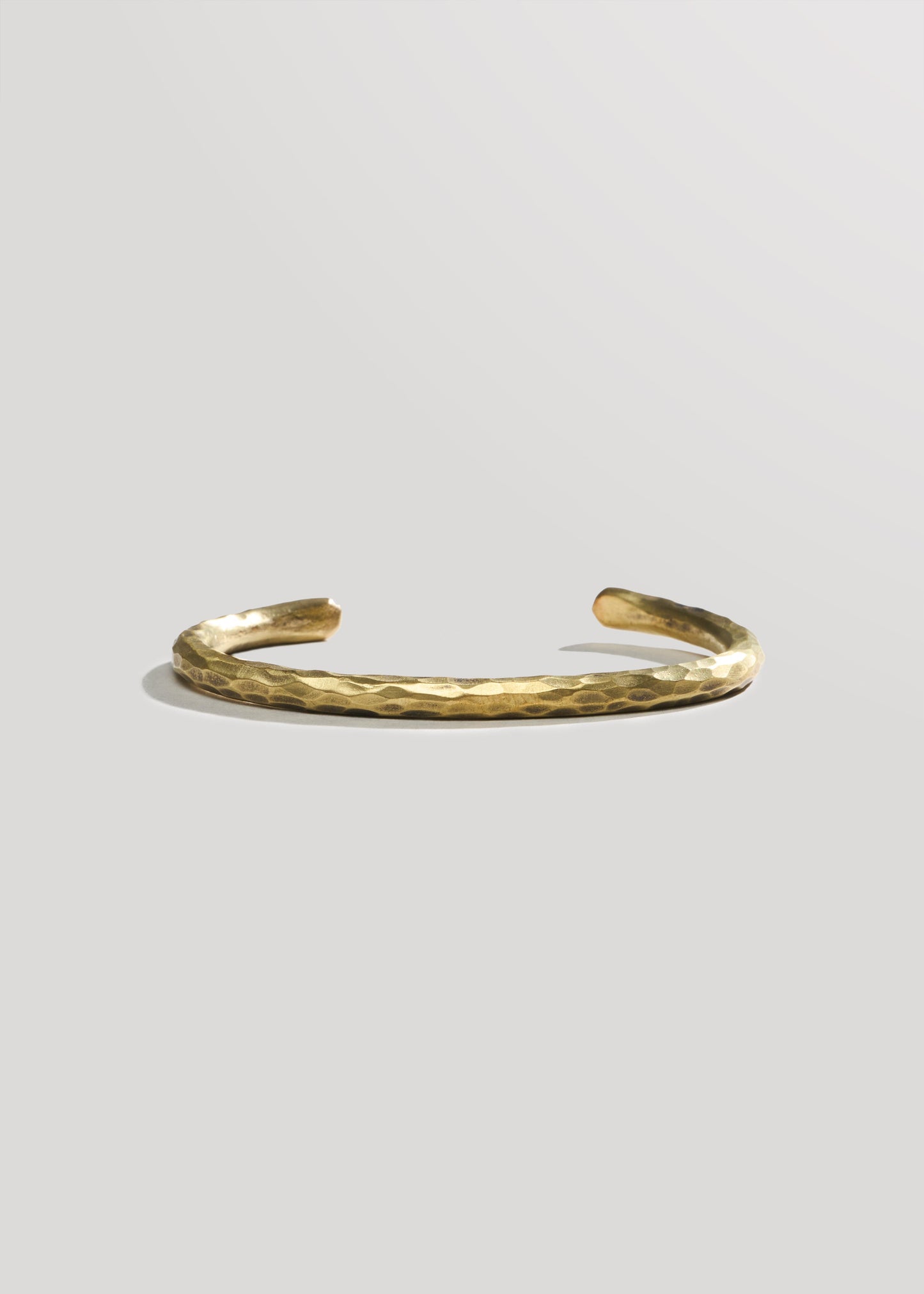 Billy Made For Friends Dinged Cuff - Brass or Copper