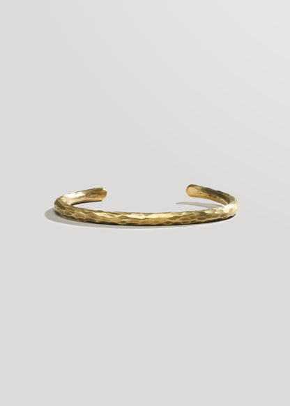 Billy Made For Friends Dinged Cuff - Brass or Copper